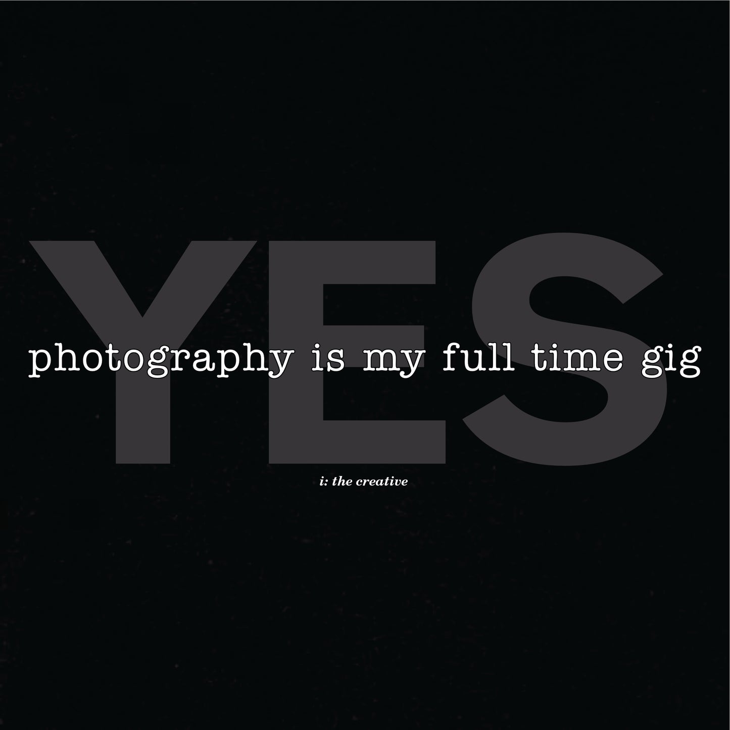Yes, Photography Is My Full Time Gig T-Shirt